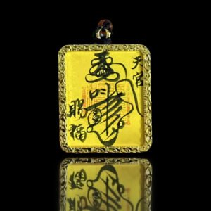 hand drawn talismans, auspicious thangka